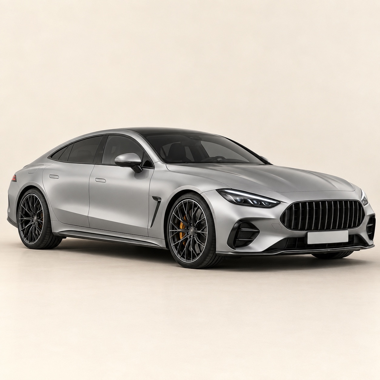 Illustratie van de Mercedes-AMG GT 4-Deurs Coupé