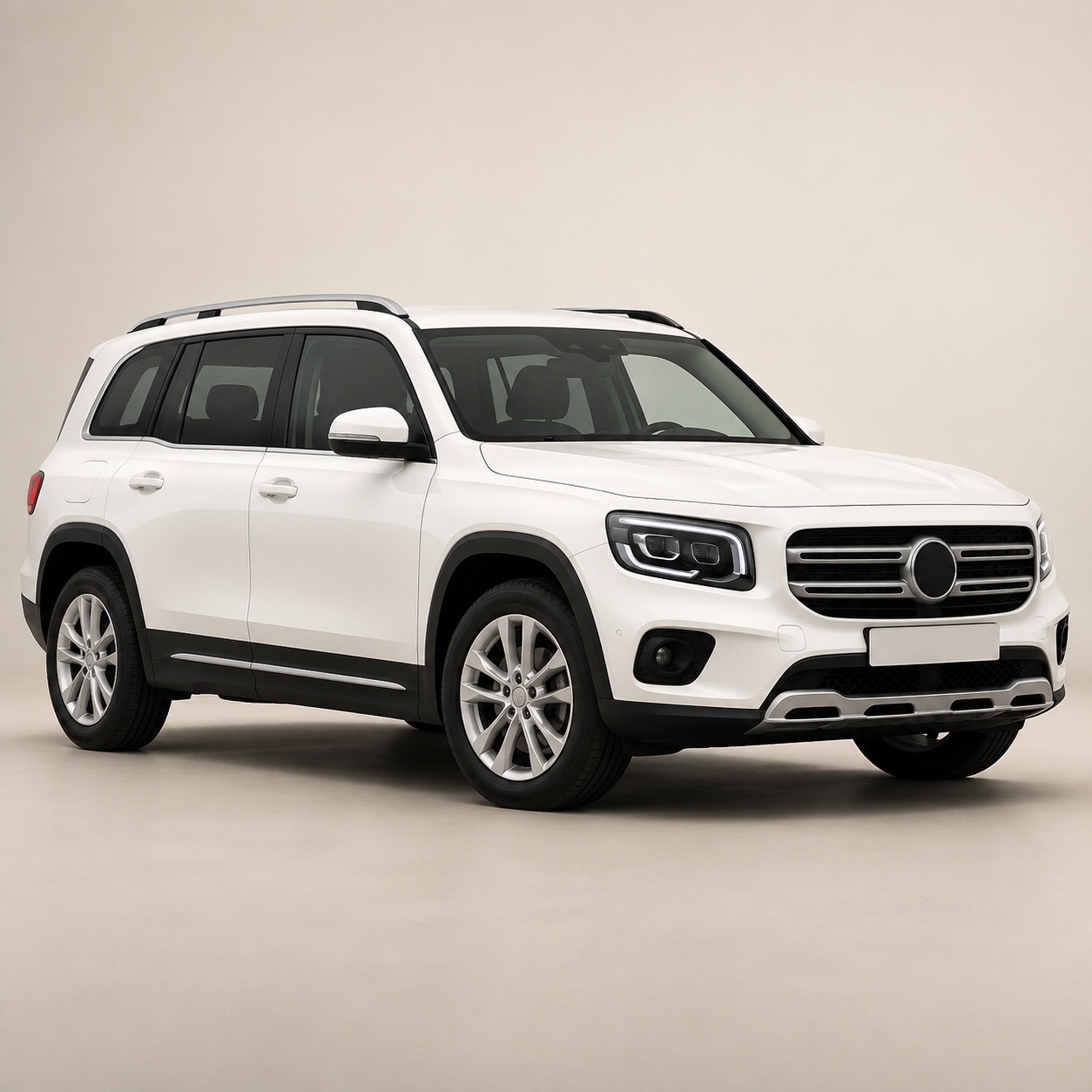 Illustratie van de Mercedes-Benz GLB