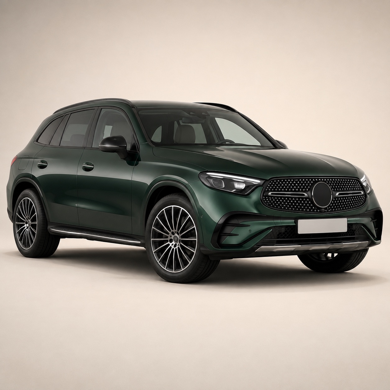 Illustratie van de Mercedes-Benz GLC