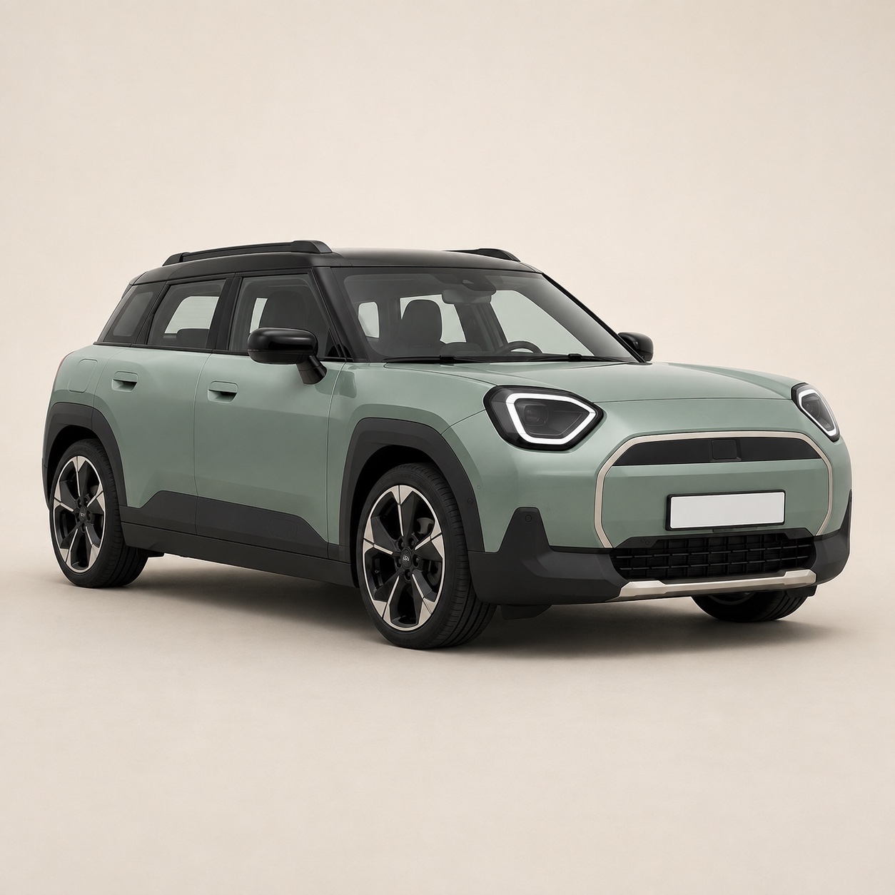 Illustratie van de MINI Aceman Electric