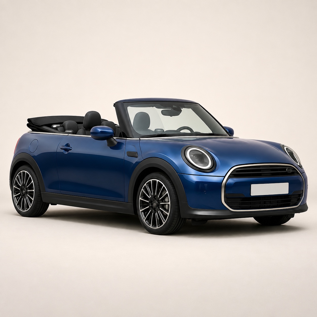 Illustratie van de MINI Cooper Cabrio