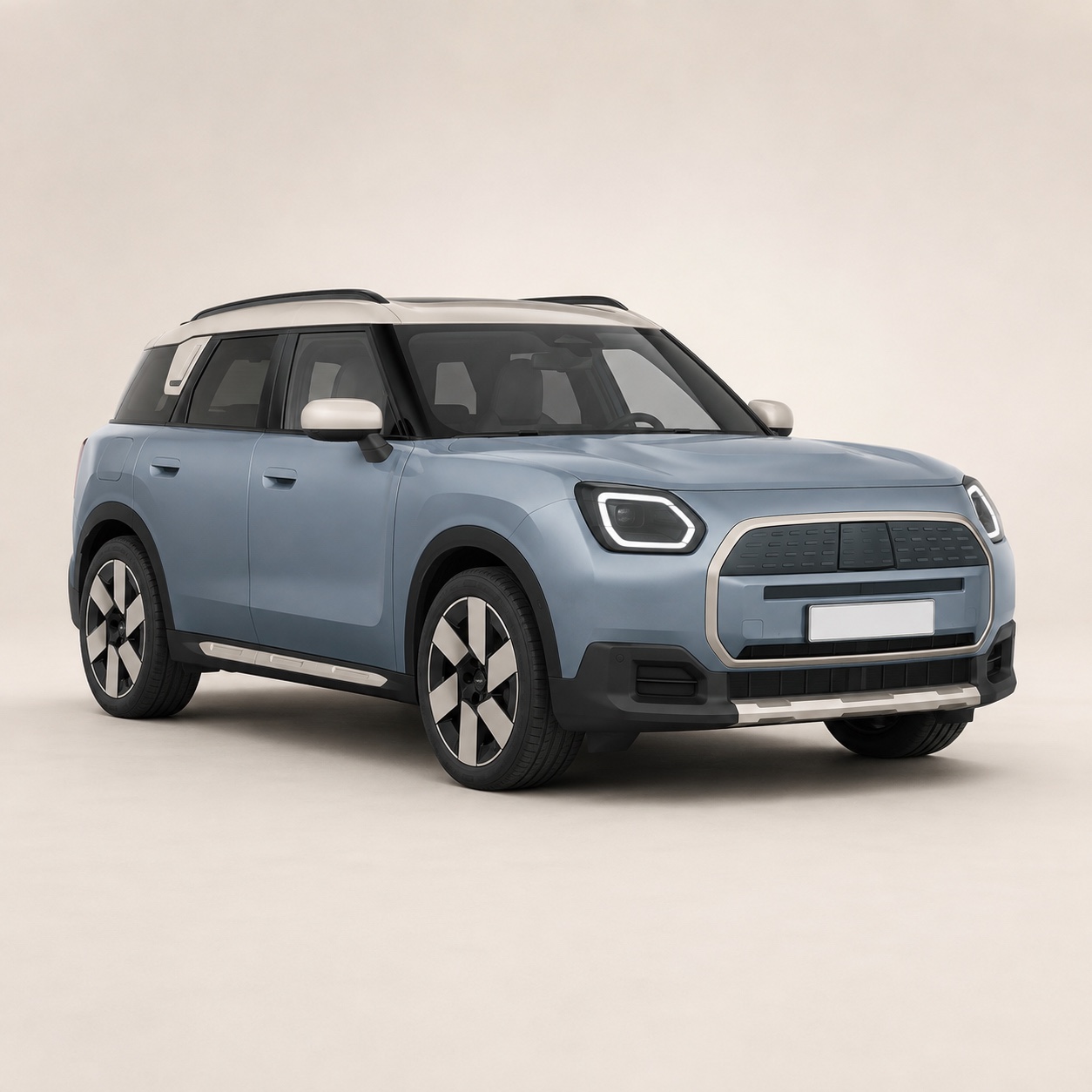 Illustratie van de MINI Countryman Electric
