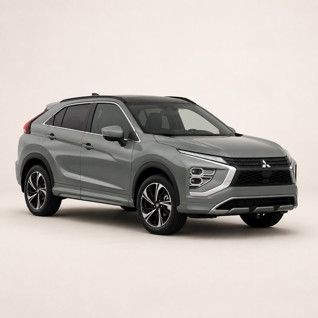 Illustratie van de Mitsubishi Eclipse Cross