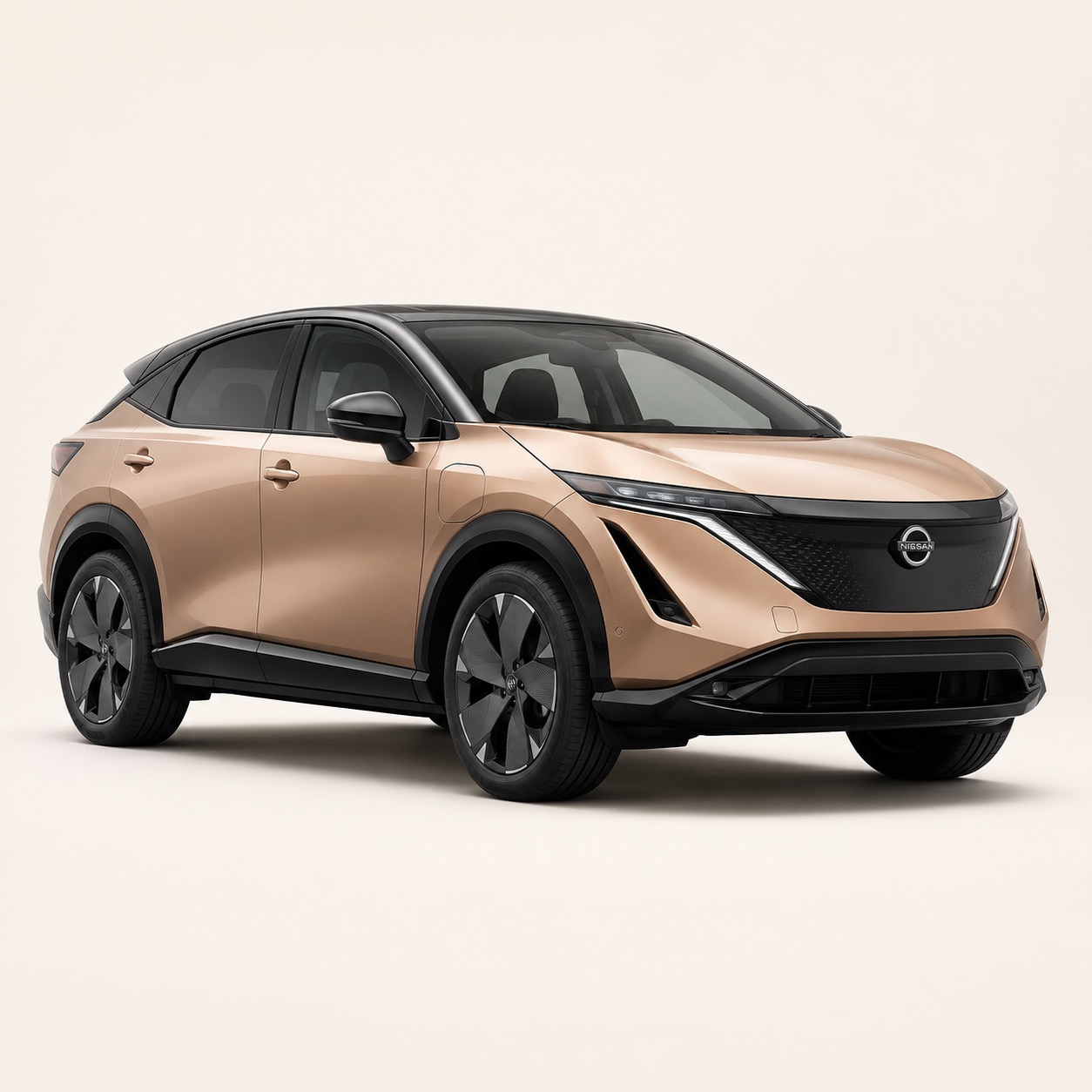 Illustratie van de Nissan ARIYA
