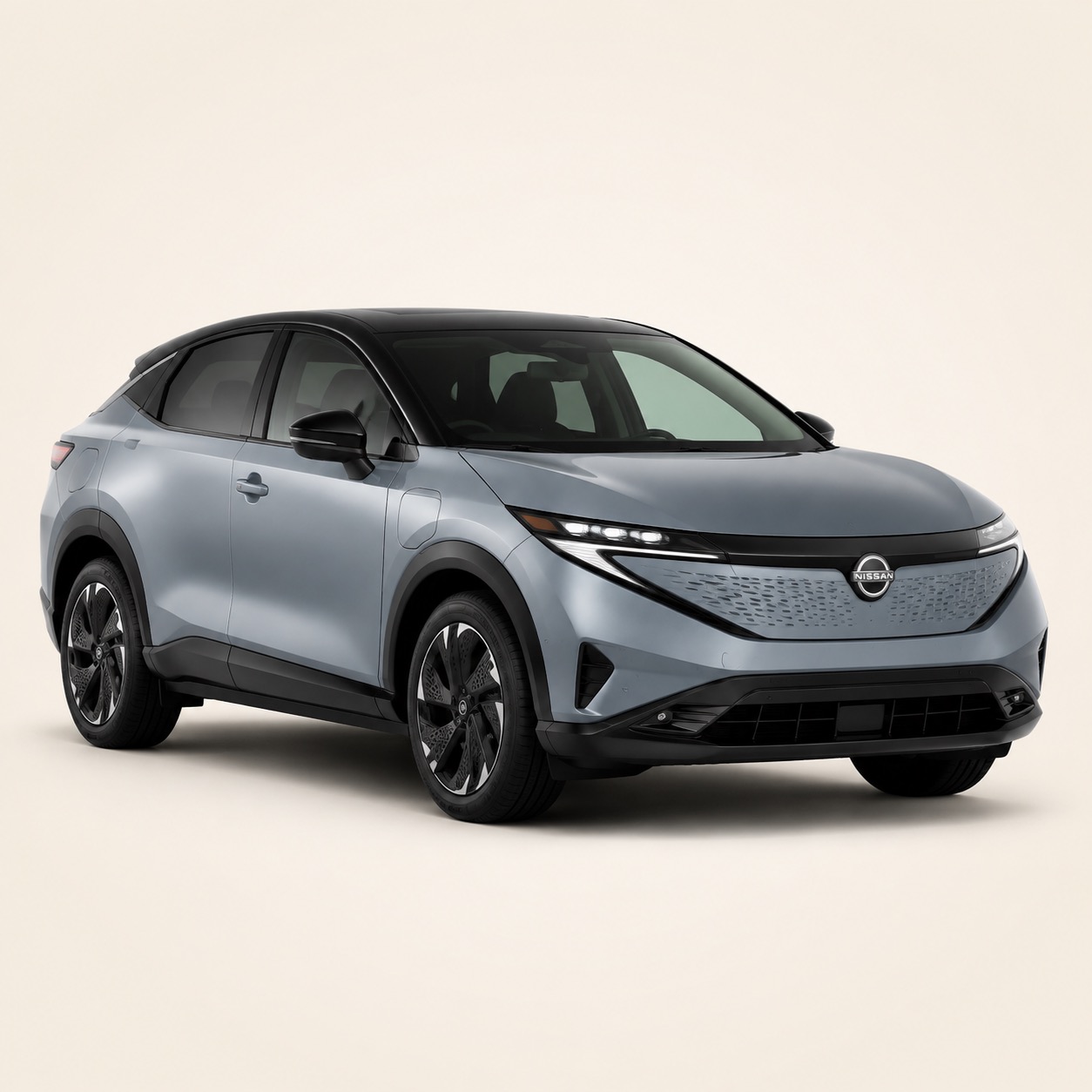 Illustratie van de Nissan LEAF