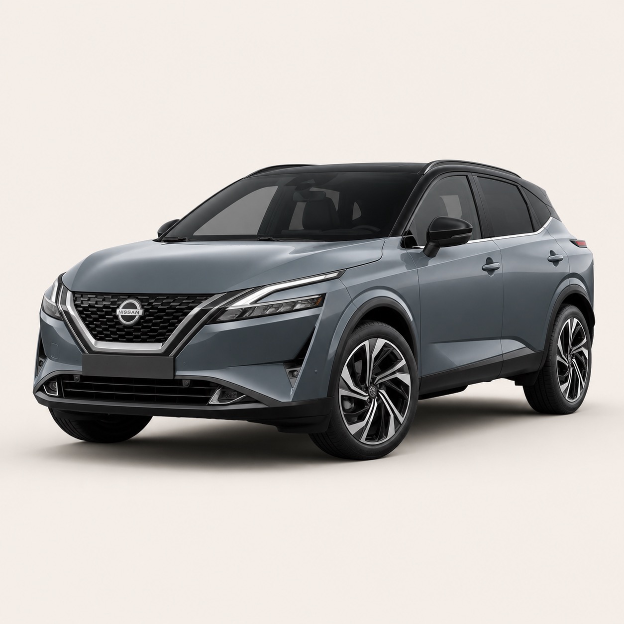 Illustratie van de Nissan Qashqai