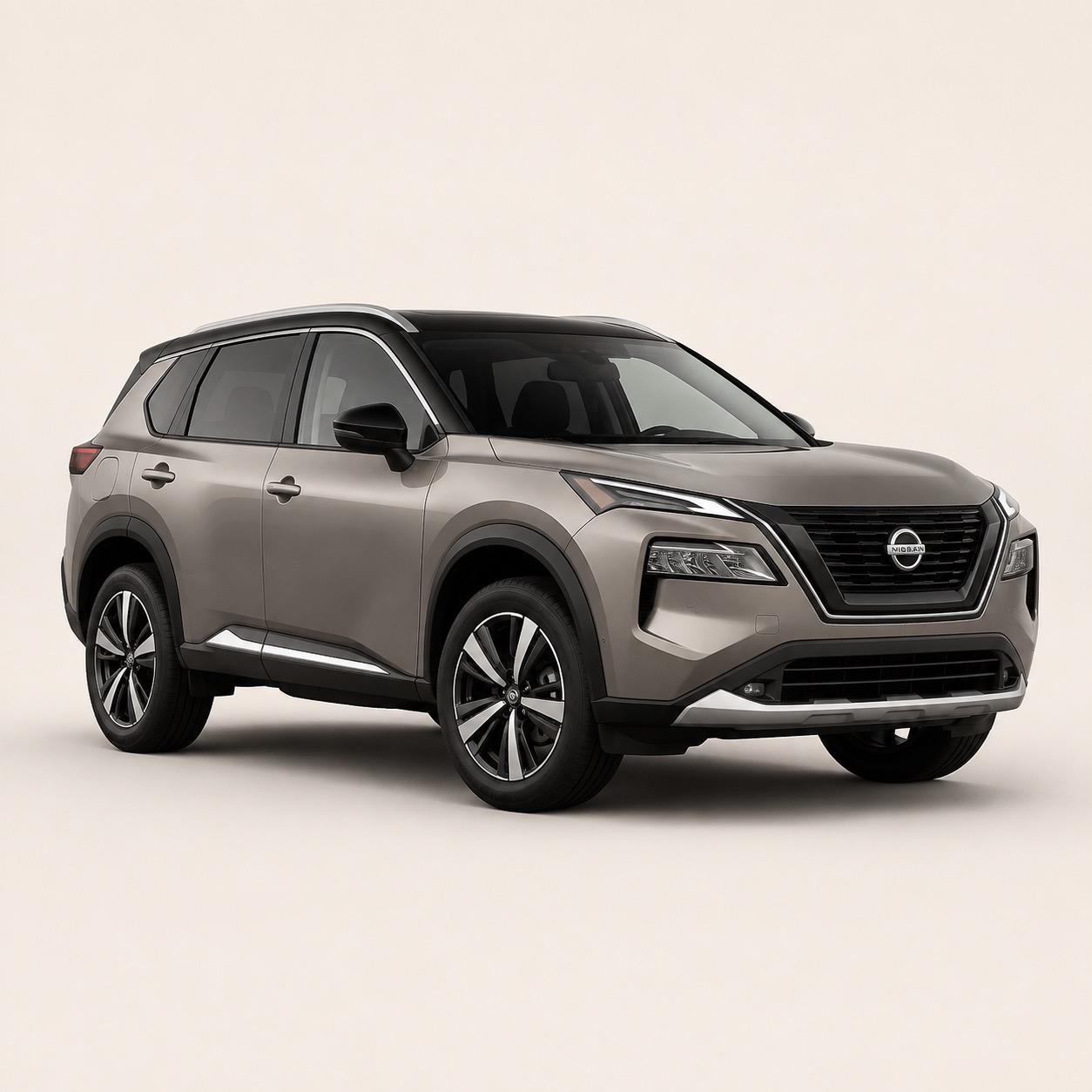 Illustratie van de Nissan X-Trail