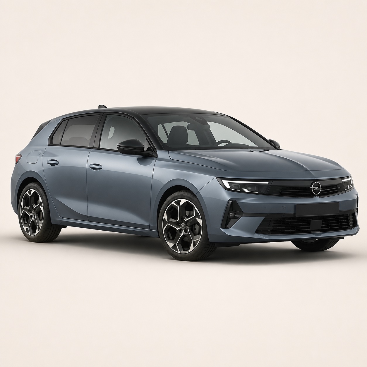 Illustratie van de Opel Astra