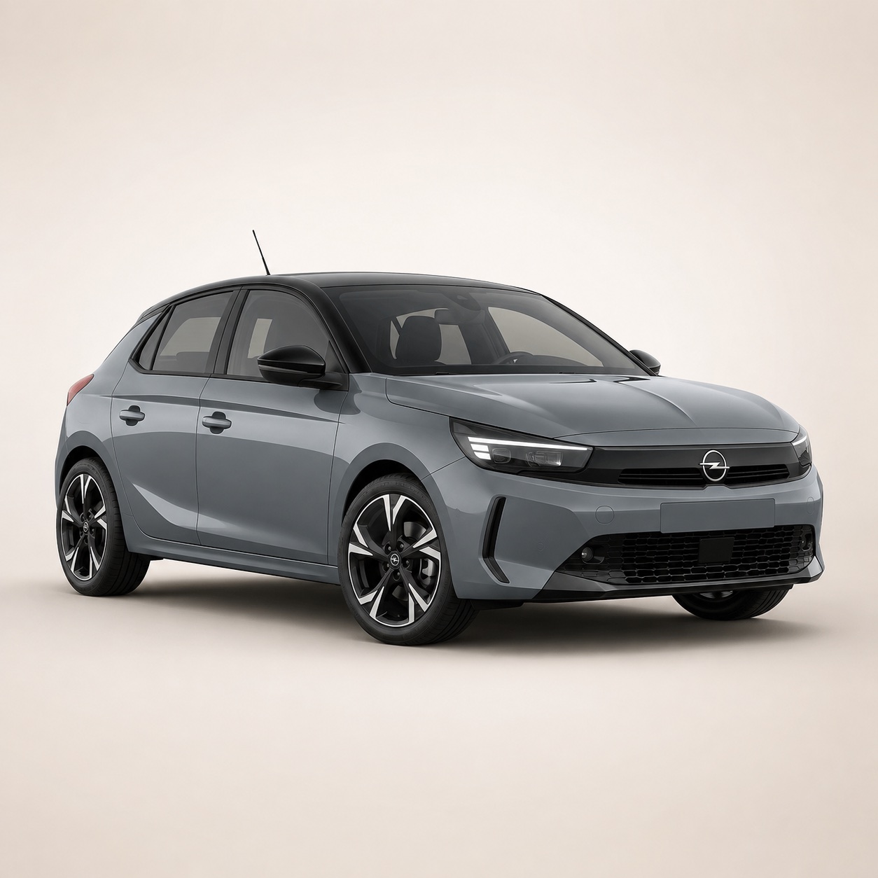 Illustratie van de Opel Corsa