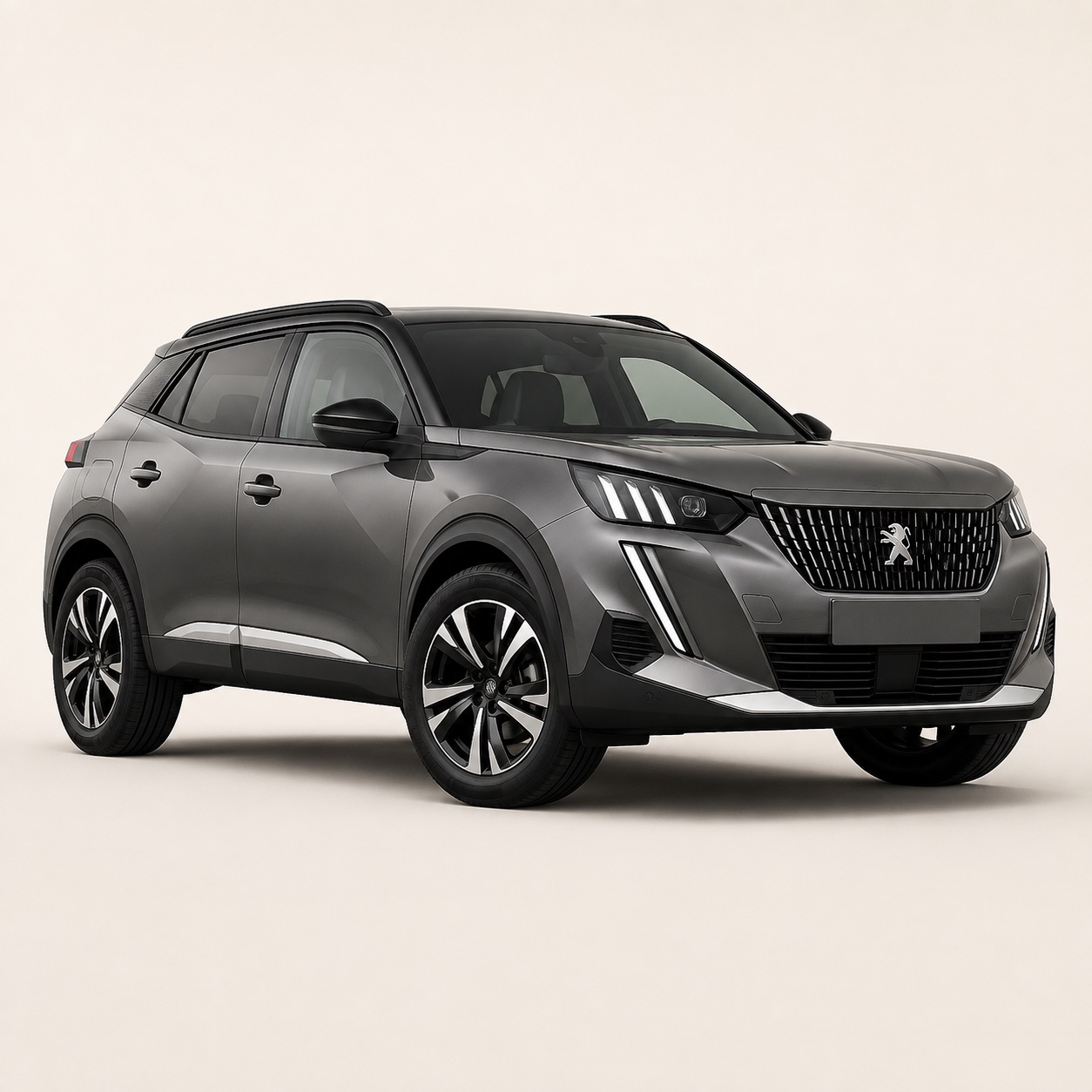 Illustratie van de Peugeot 2008