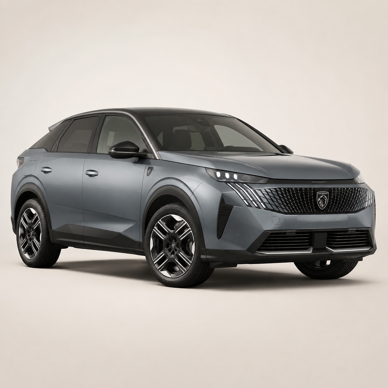 Illustratie van de Peugeot 3008