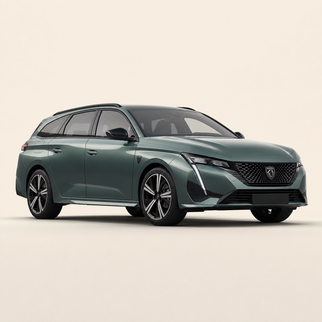 Illustratie van de Peugeot 308 SW