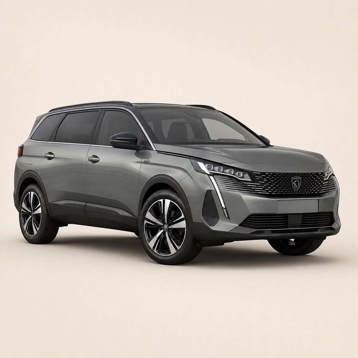 Illustratie van de Peugeot 5008