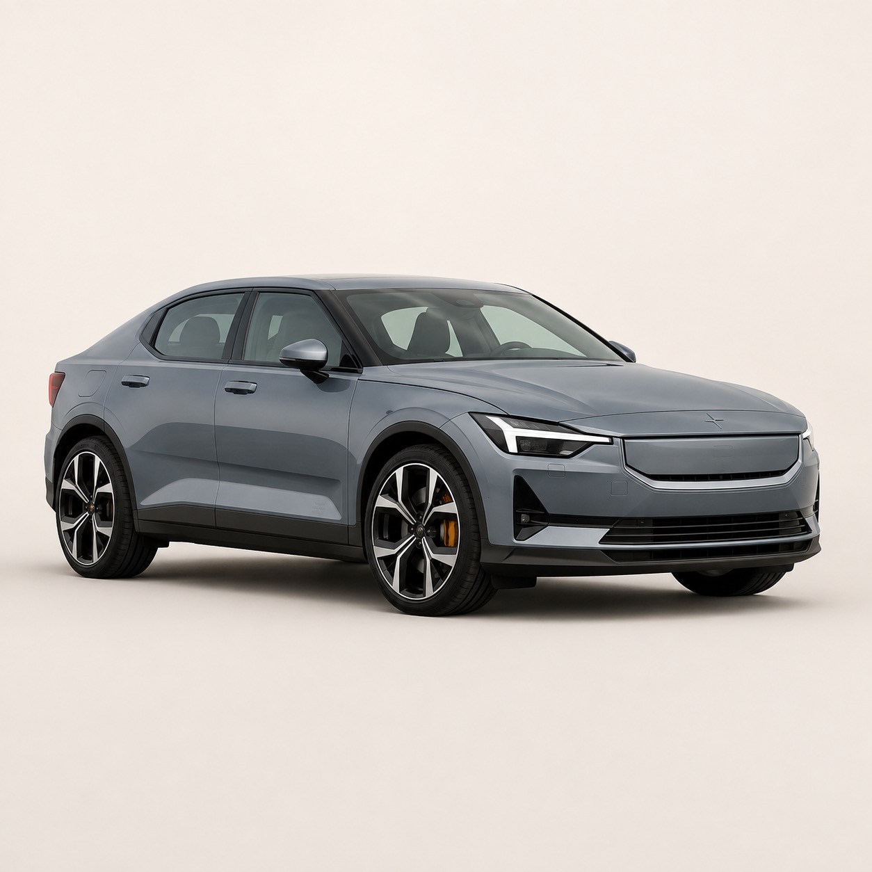 Illustratie van de Polestar 2