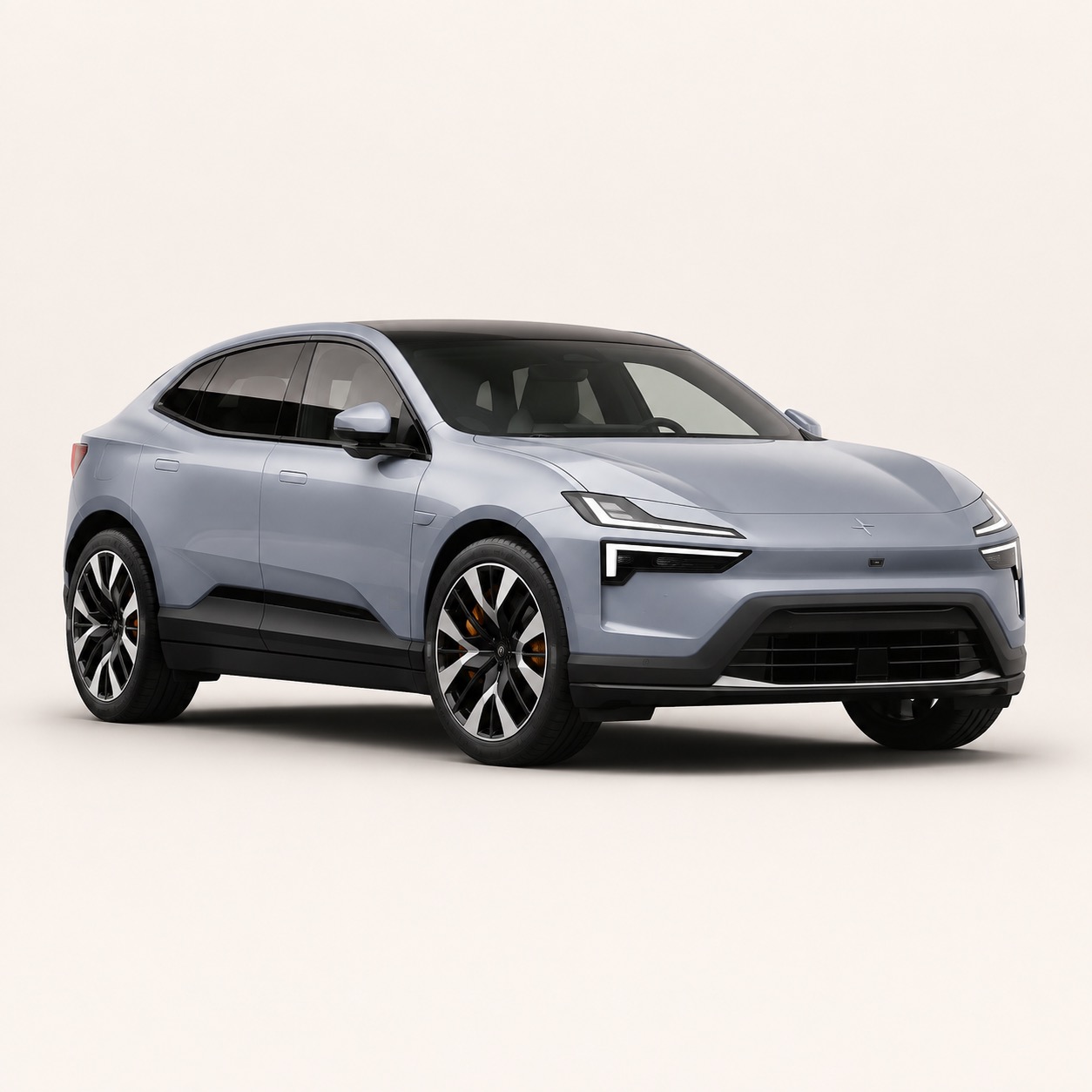Illustratie van de Polestar 4 SUV