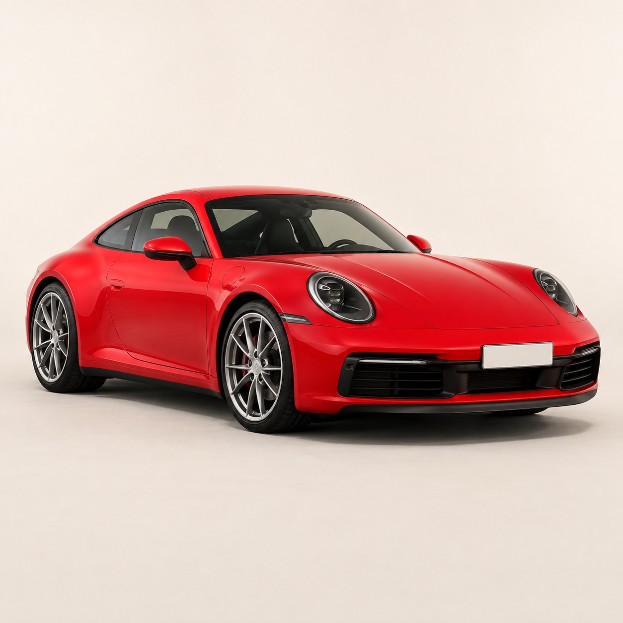 Illustratie van de Porsche 911 Coupé