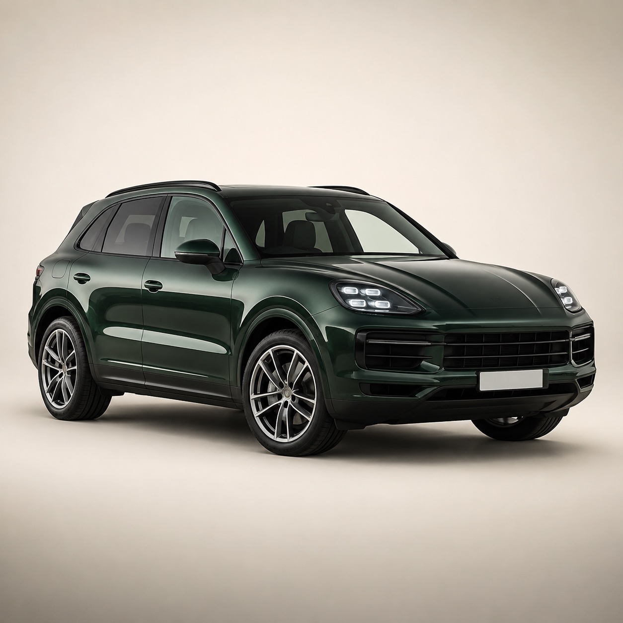 Illustratie van de Porsche Cayenne