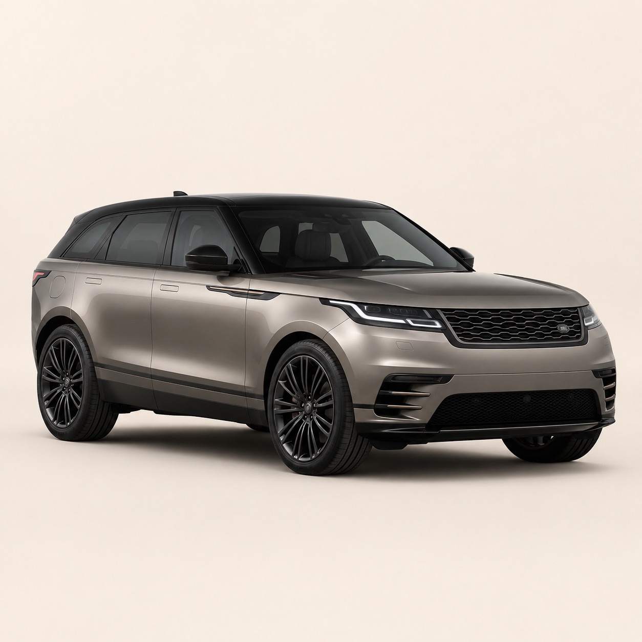 Illustratie van de Range Rover Velar