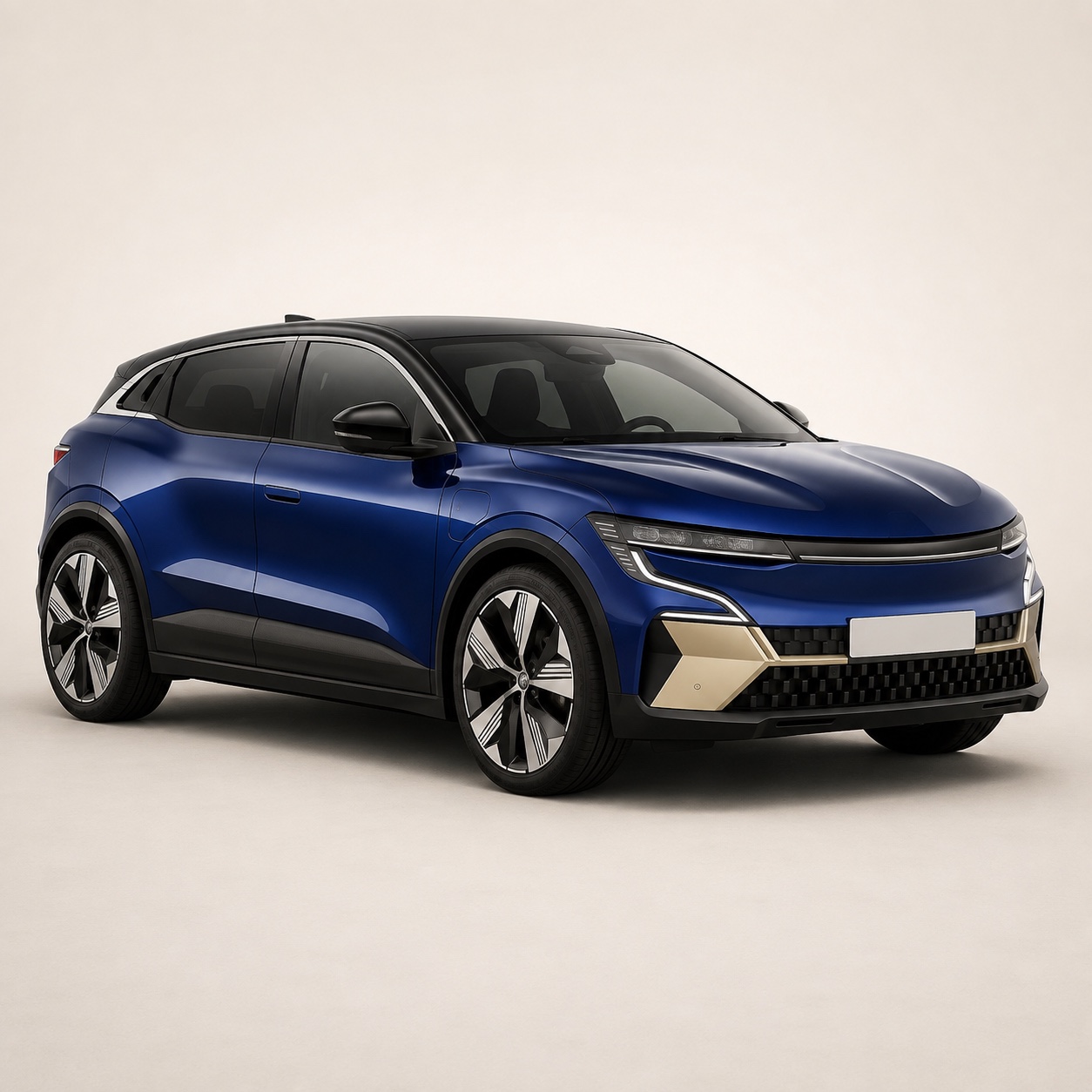 Illustratie van de Renault Megane E-Tech electric