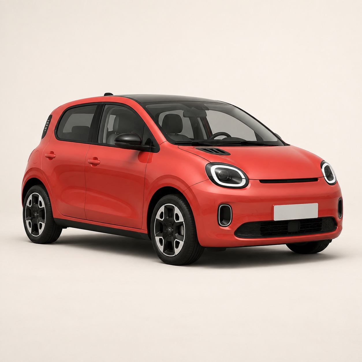 Illustratie van de Renault Twingo E-Tech electric