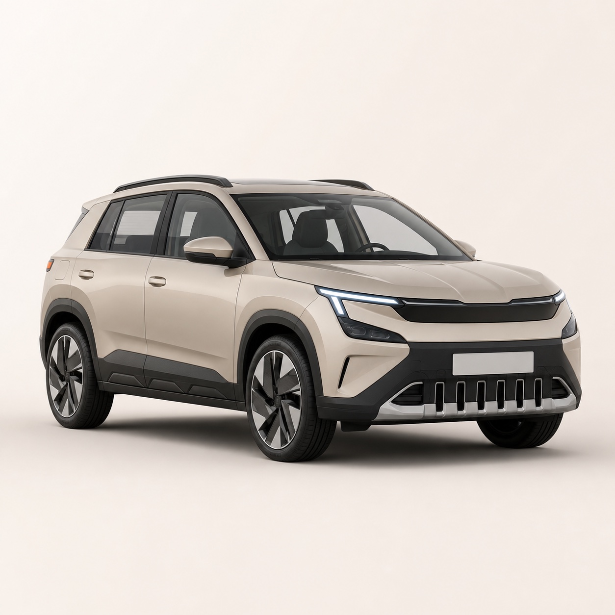Illustratie van de Škoda Epiq