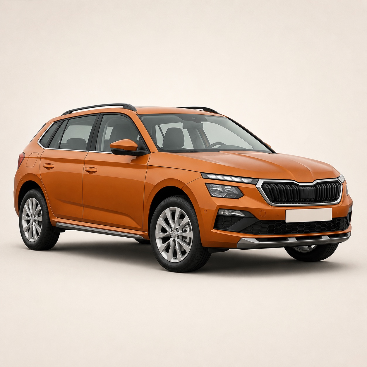 Illustratie van de Škoda Kamiq