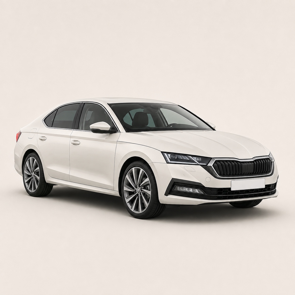 Illustratie van de Škoda Octavia