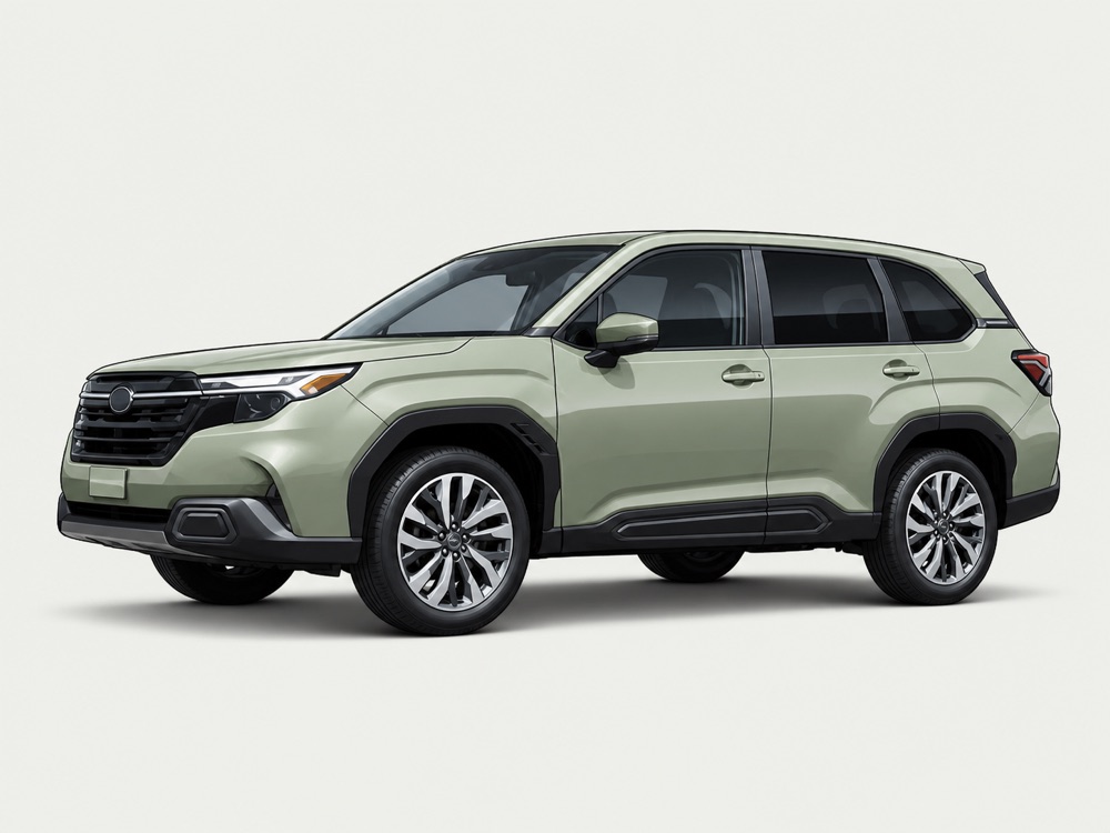 Illustratie van de Subaru Forester