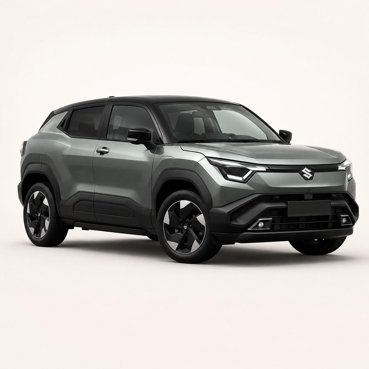 Illustratie van de Suzuki e Vitara