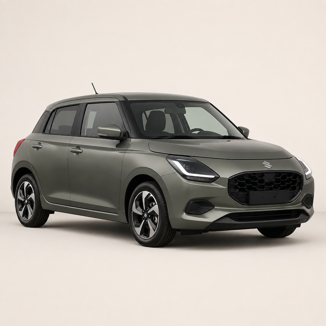 Illustratie van de Suzuki Swift