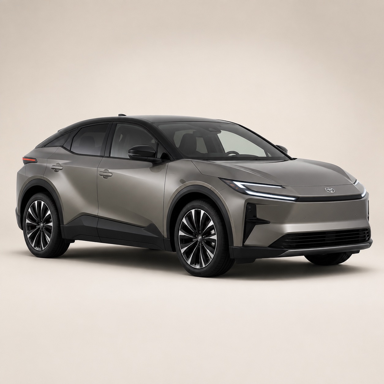 Illustratie van de Toyota C-HR+