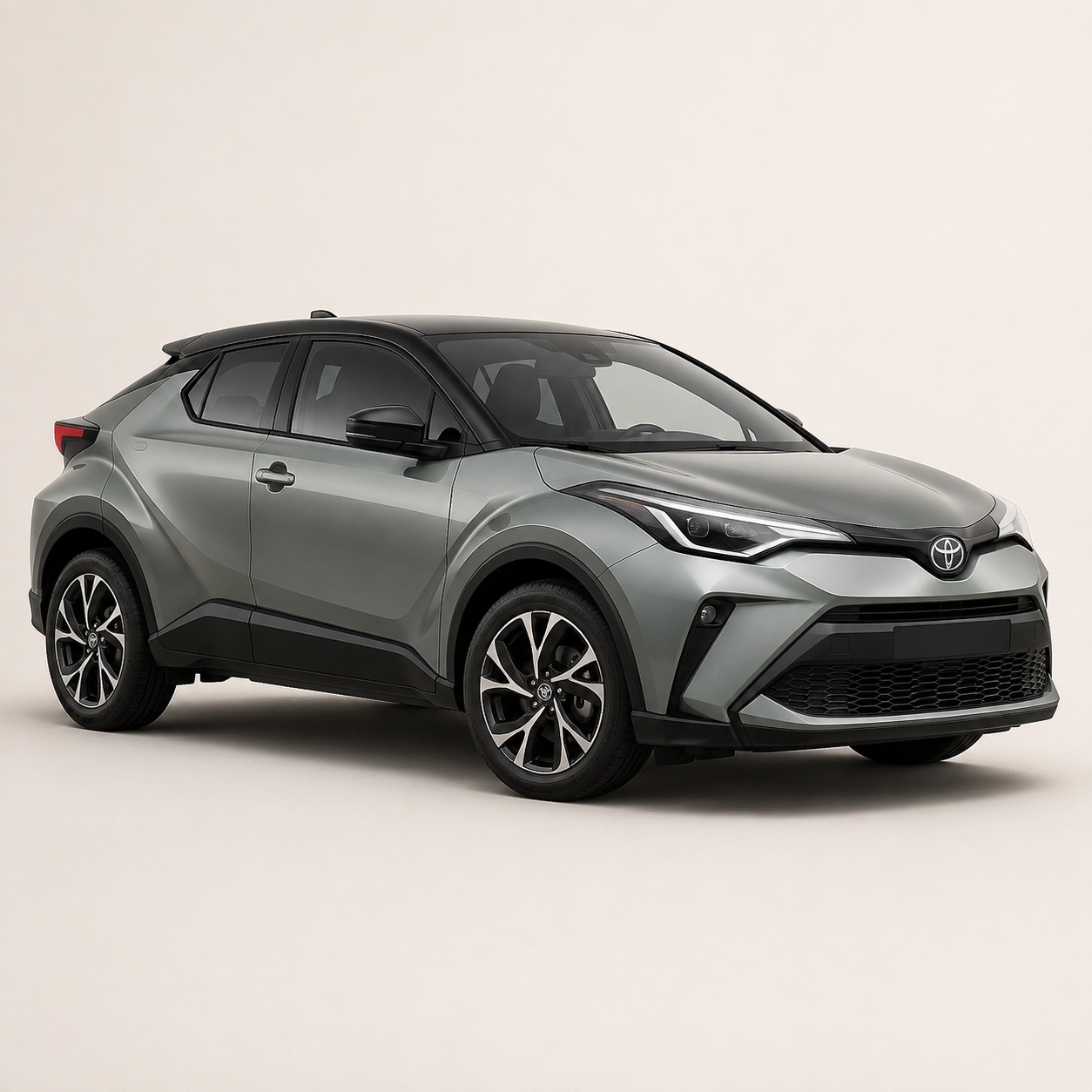 Illustratie van de Toyota C-HR
