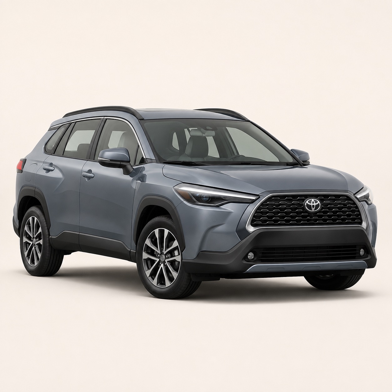 Illustratie van de Toyota Corolla Cross