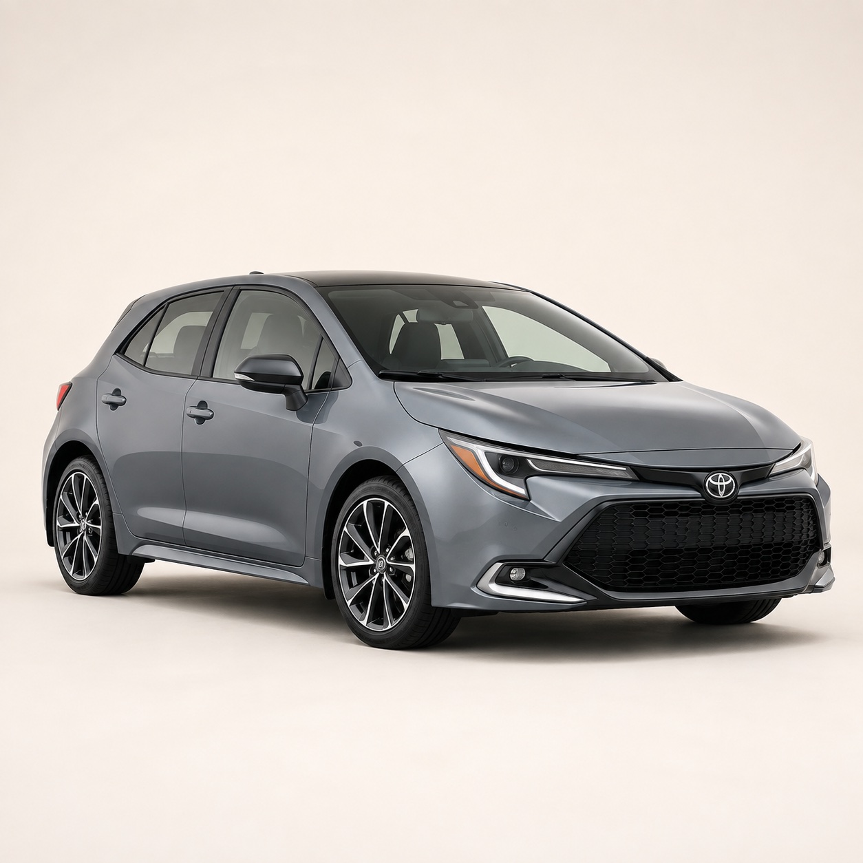 Illustratie van de Toyota Corolla Hatchback