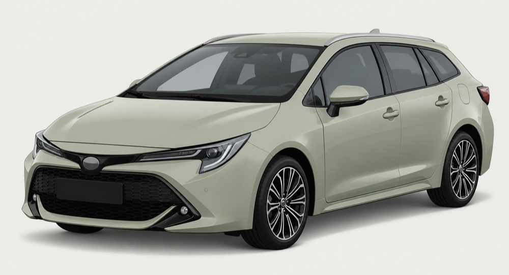 Illustratie van de Toyota Corolla Touring Sports