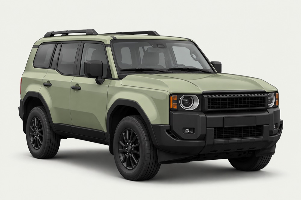 Illustratie van de Toyota Land Cruiser
