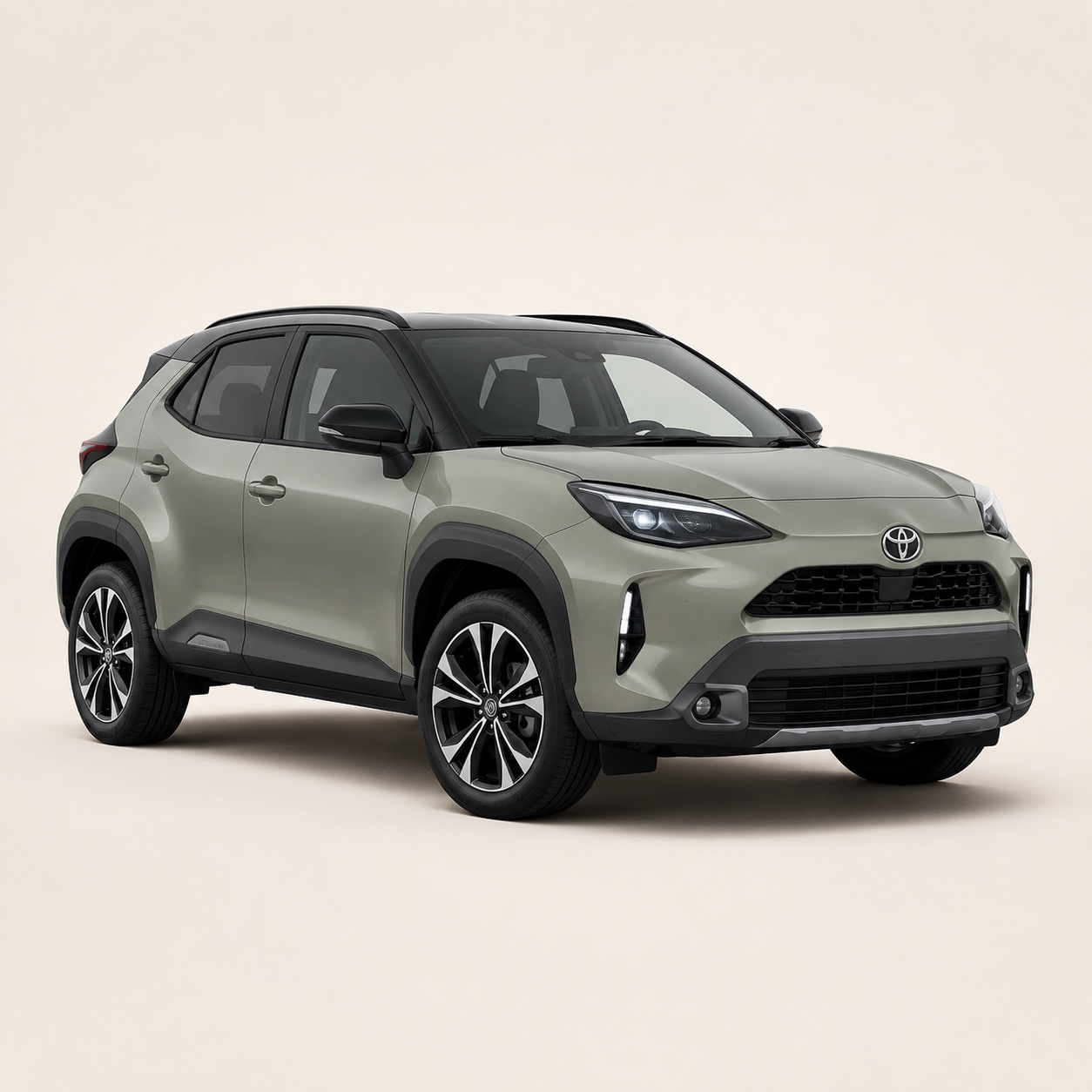 Illustratie van de Toyota Yaris Cross