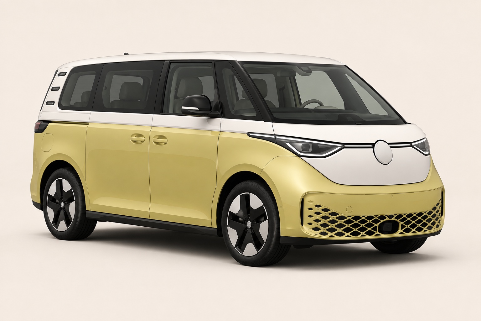 Illustratie van de Volkswagen ID. Buzz