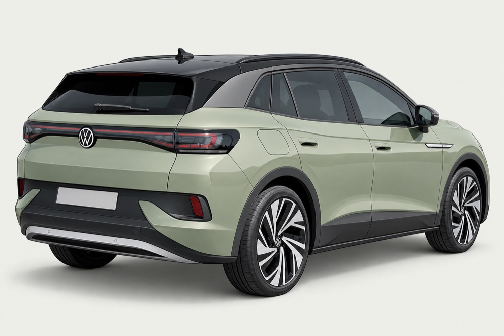 Illustratie van de Volkswagen ID.4
