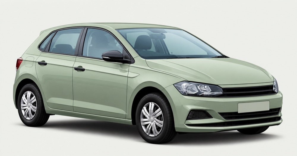 Illustratie van de Volkswagen Polo