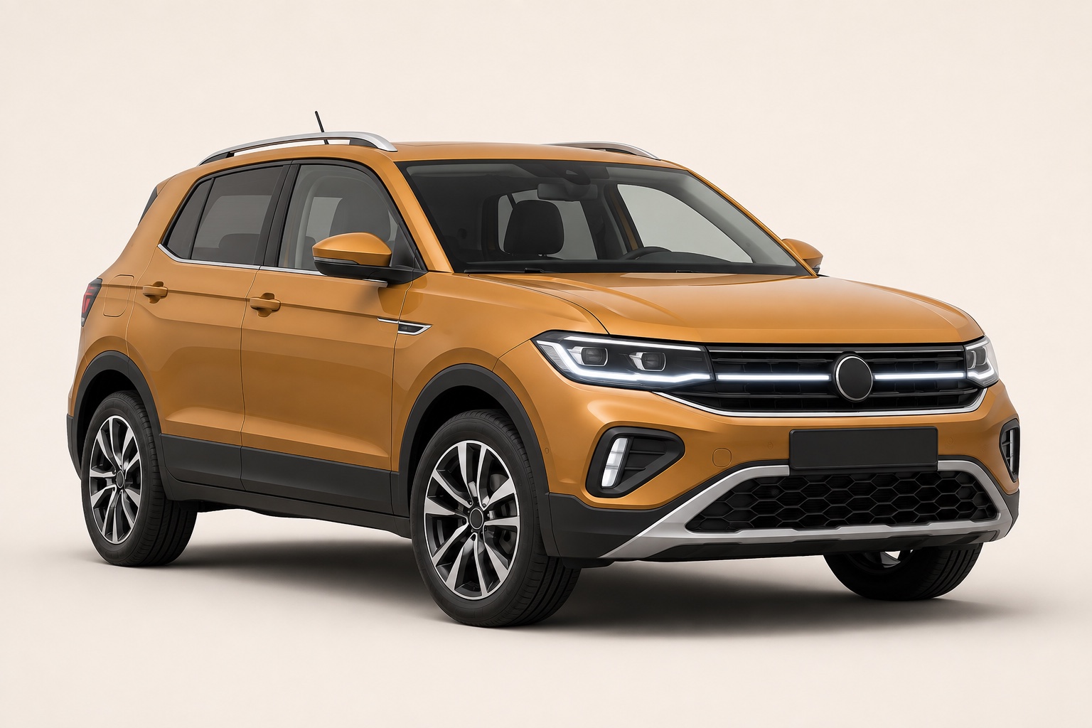Illustratie van de Volkswagen T-Cross