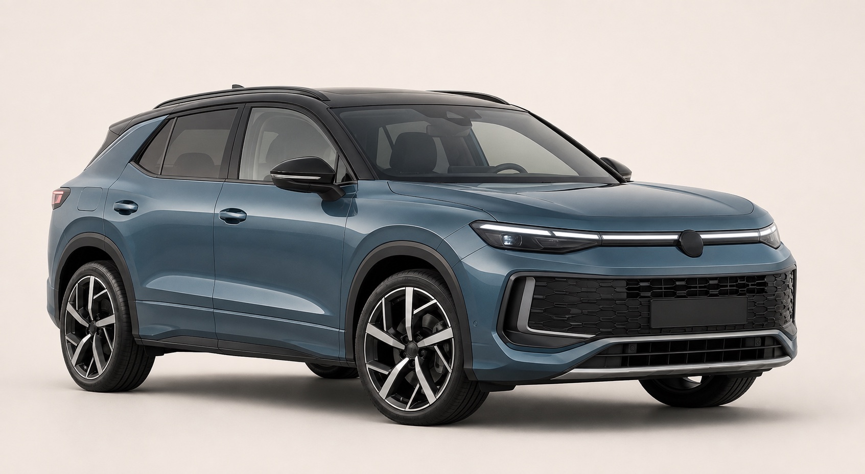 Illustratie van de Volkswagen T-Roc