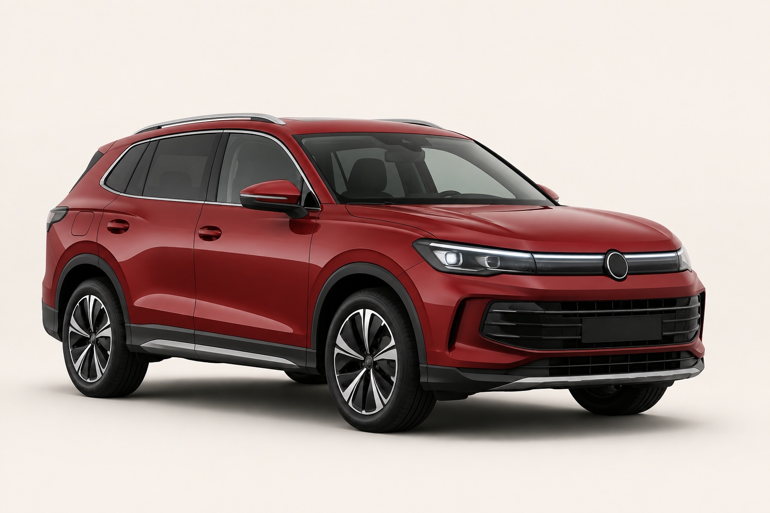 Illustratie van de Volkswagen Tiguan