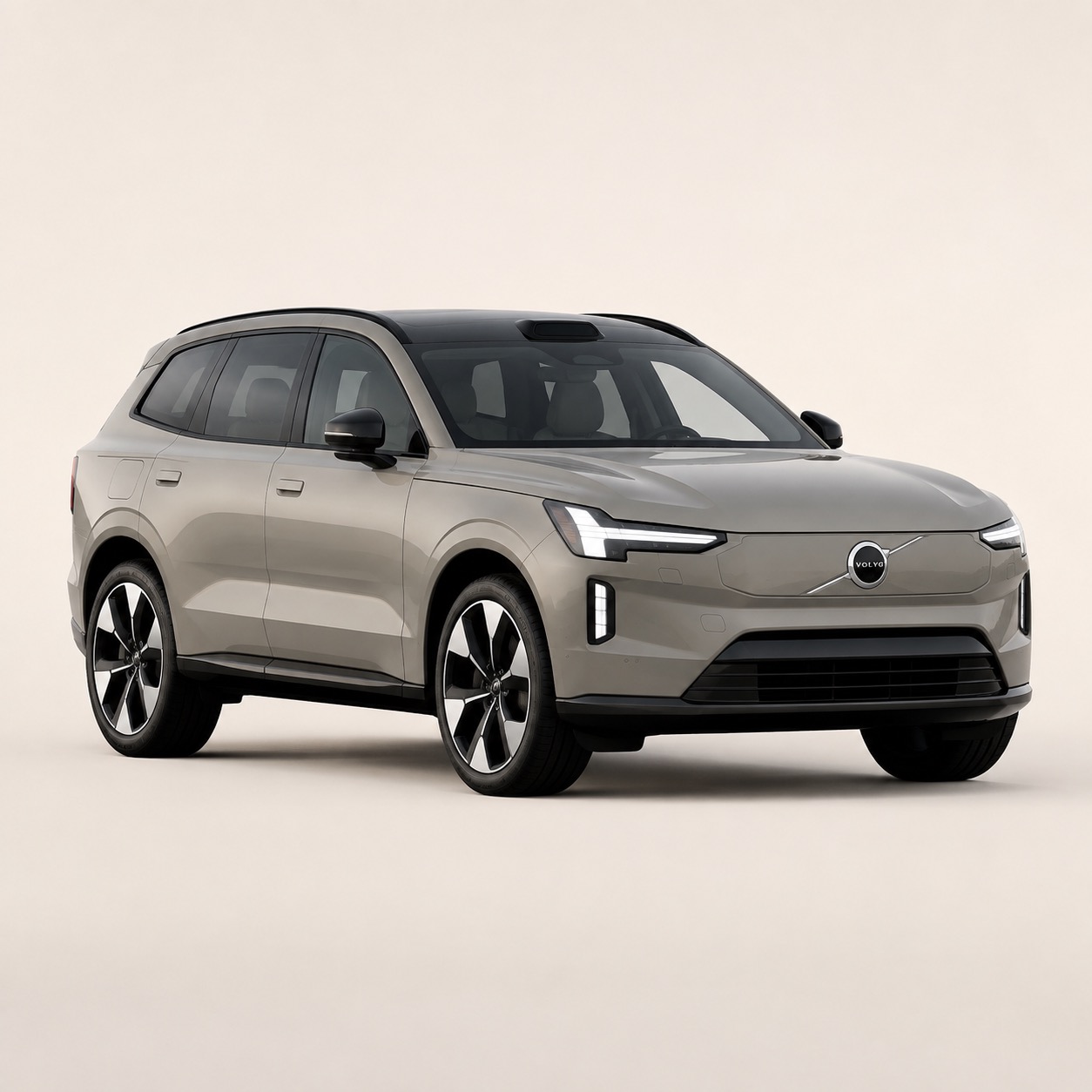 Illustratie van de Volvo EX60