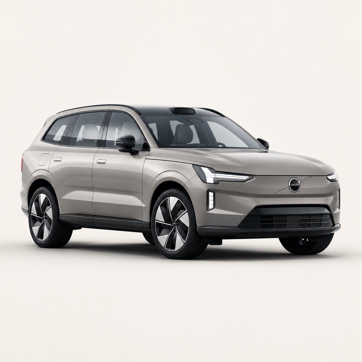 Illustratie van de Volvo EX90