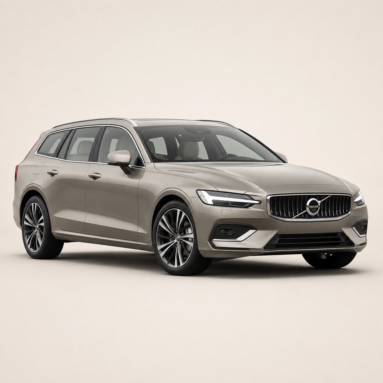 Illustratie van de Volvo V60