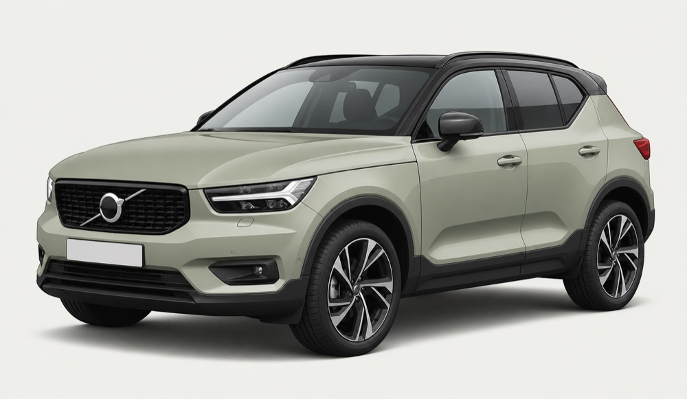 Illustratie van de Volvo XC40
